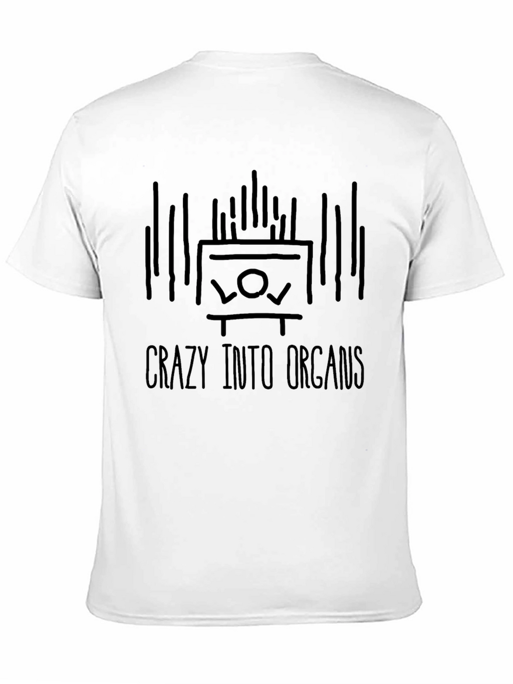 Crazy Into Organs Graphic T-Shirt