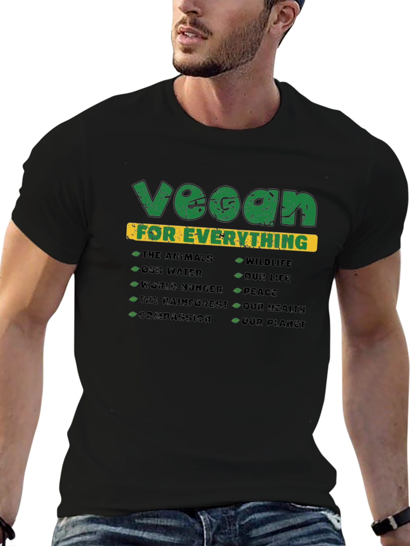 Vegan for Everything Graphic T-Shirt