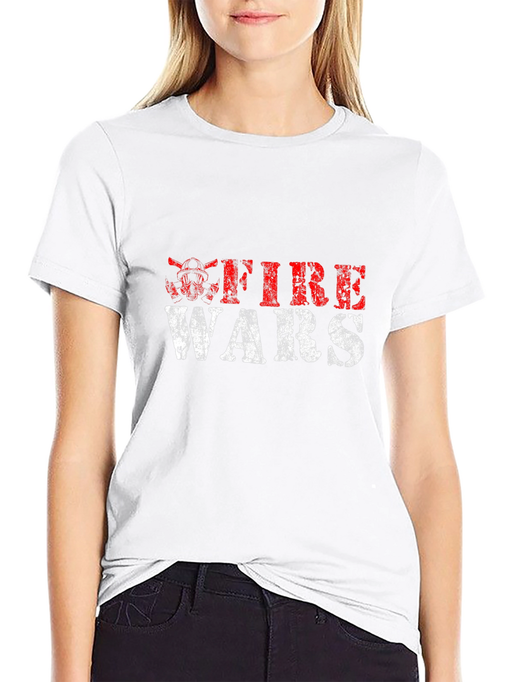 Fire Wars Graphic T-Shirt - Cool Firefighter Tee