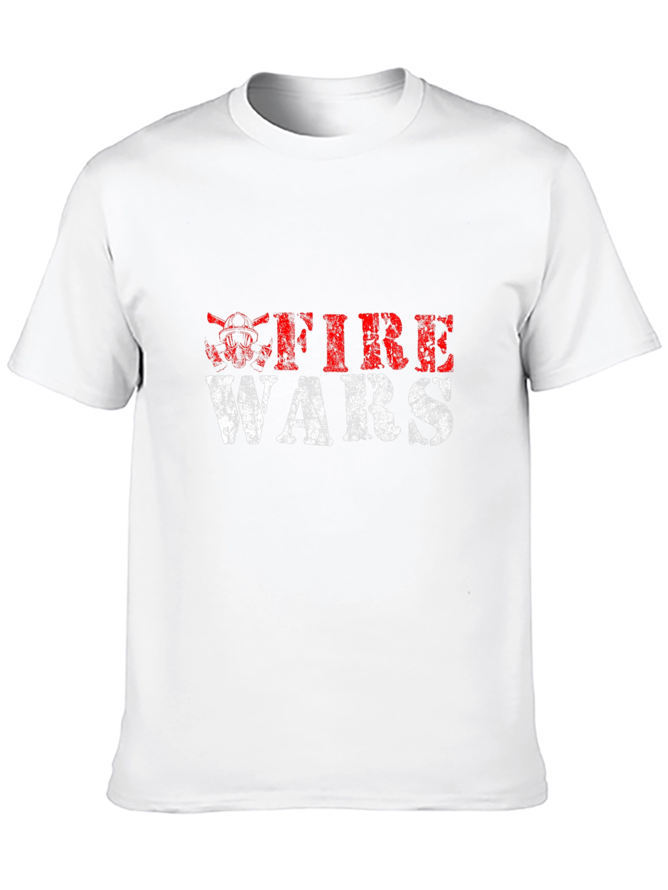 Fire Wars Graphic T-Shirt - Cool Firefighter Tee