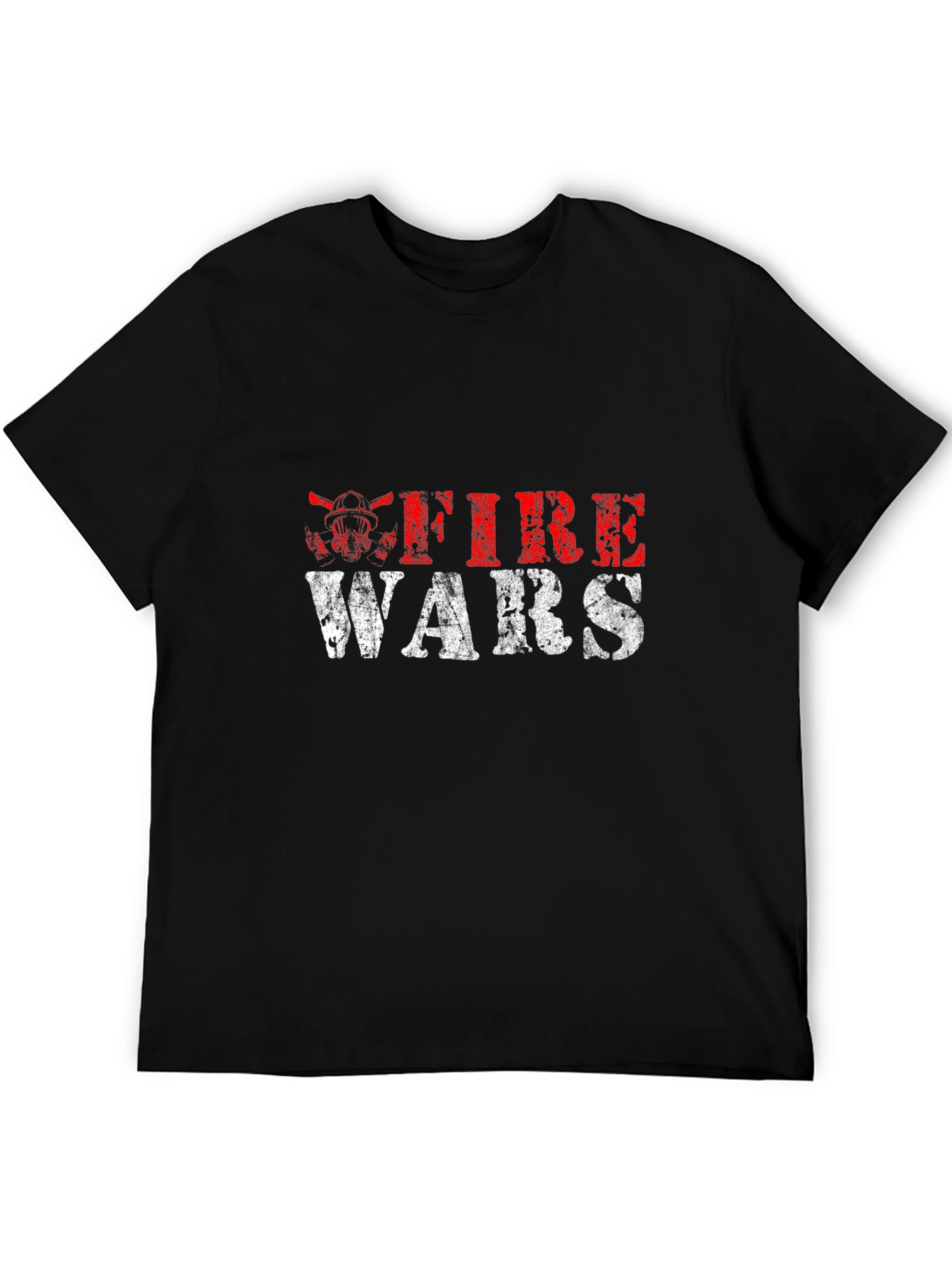 Fire Wars Graphic T-Shirt - Cool Firefighter Tee