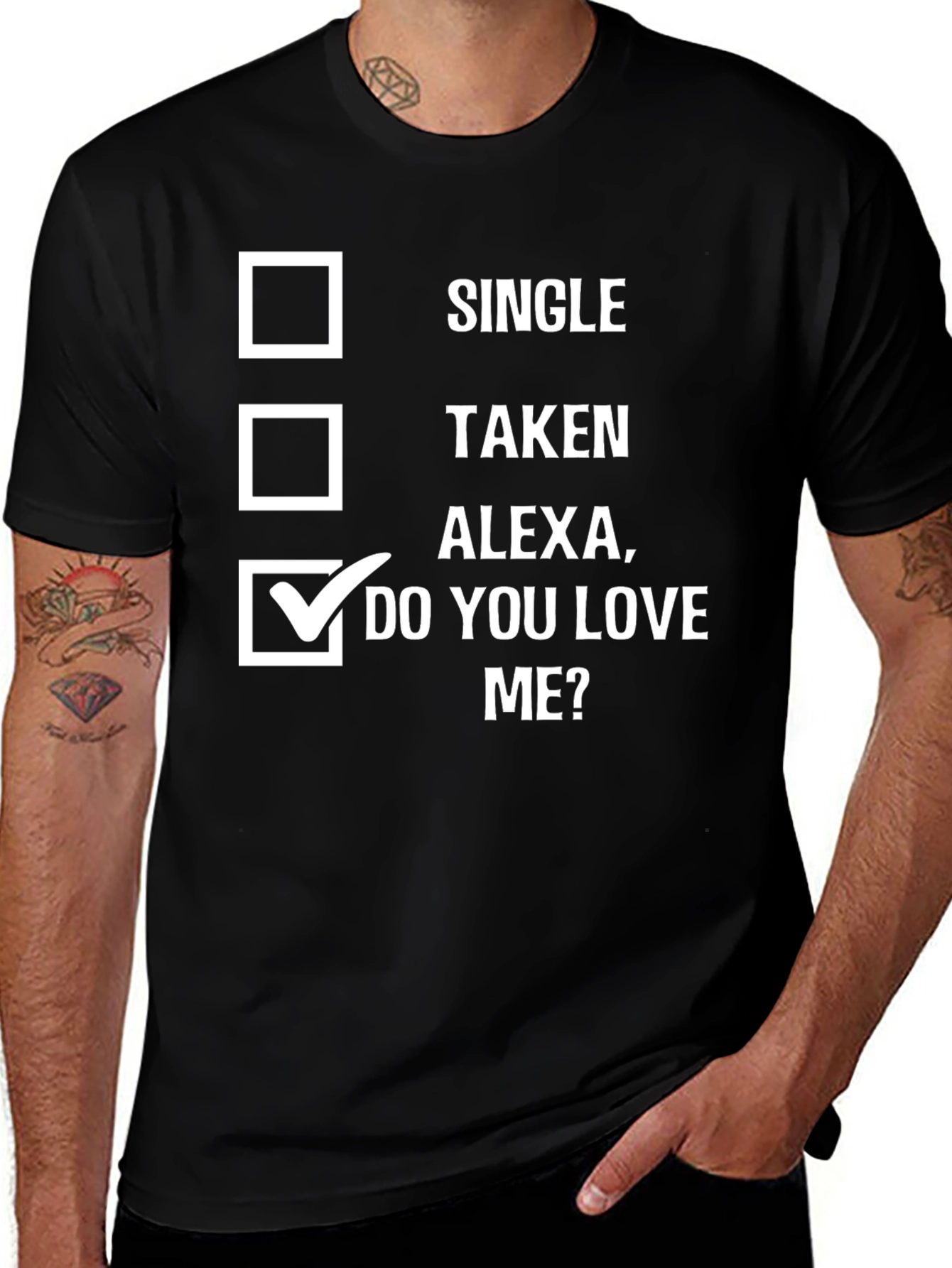Funny Alexa Do You Love Me T-Shirt