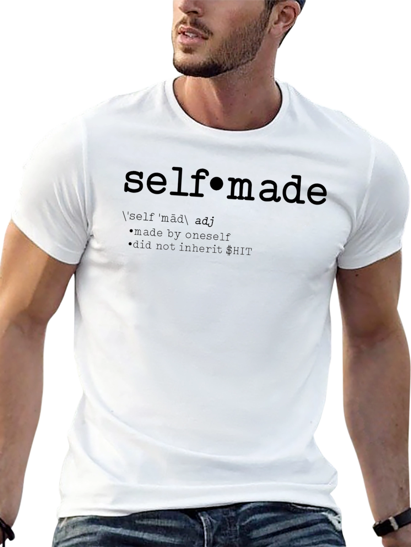 Self-Made Definition T-Shirt