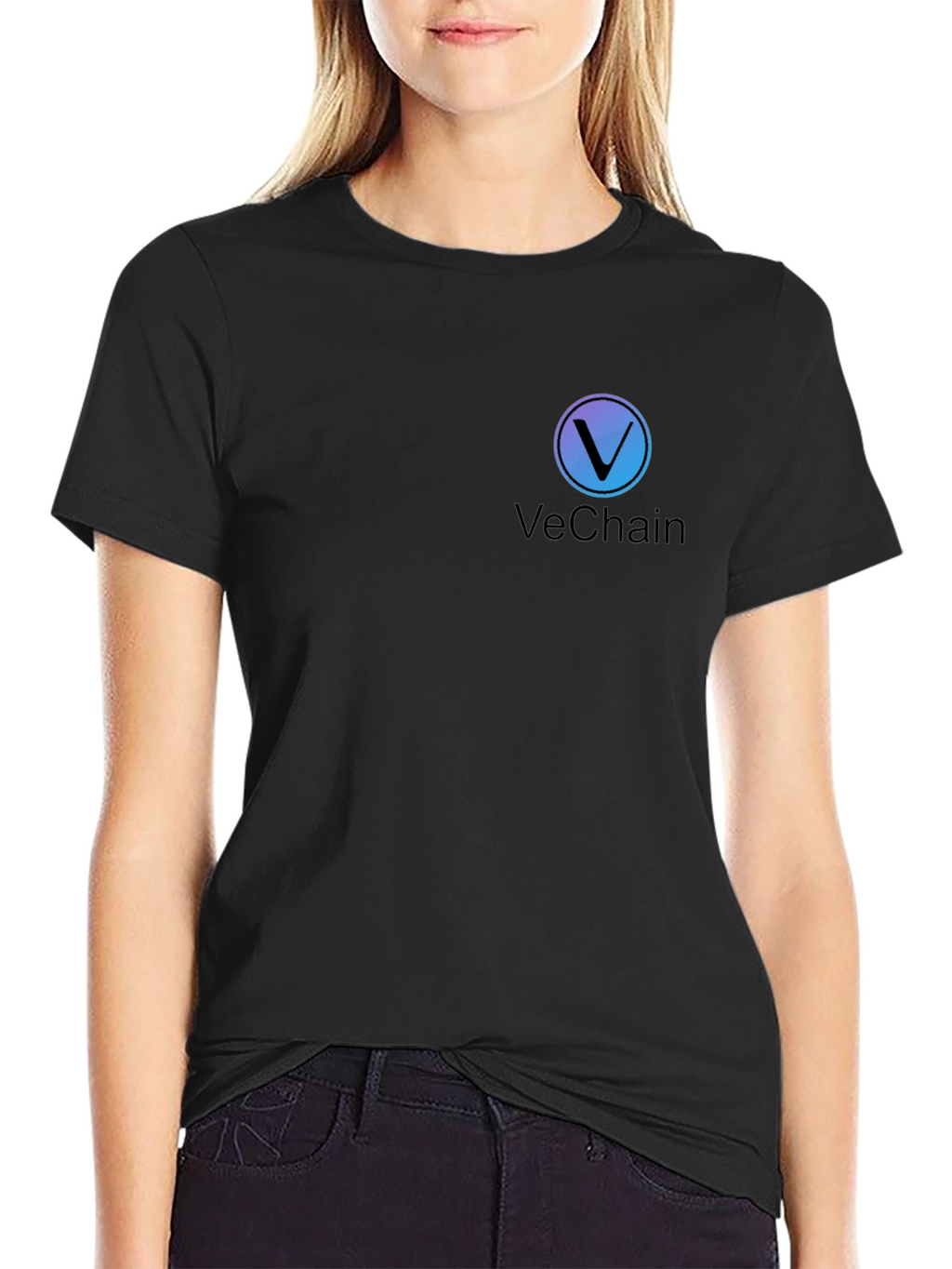 VeChain Crypto Black T-Shirt