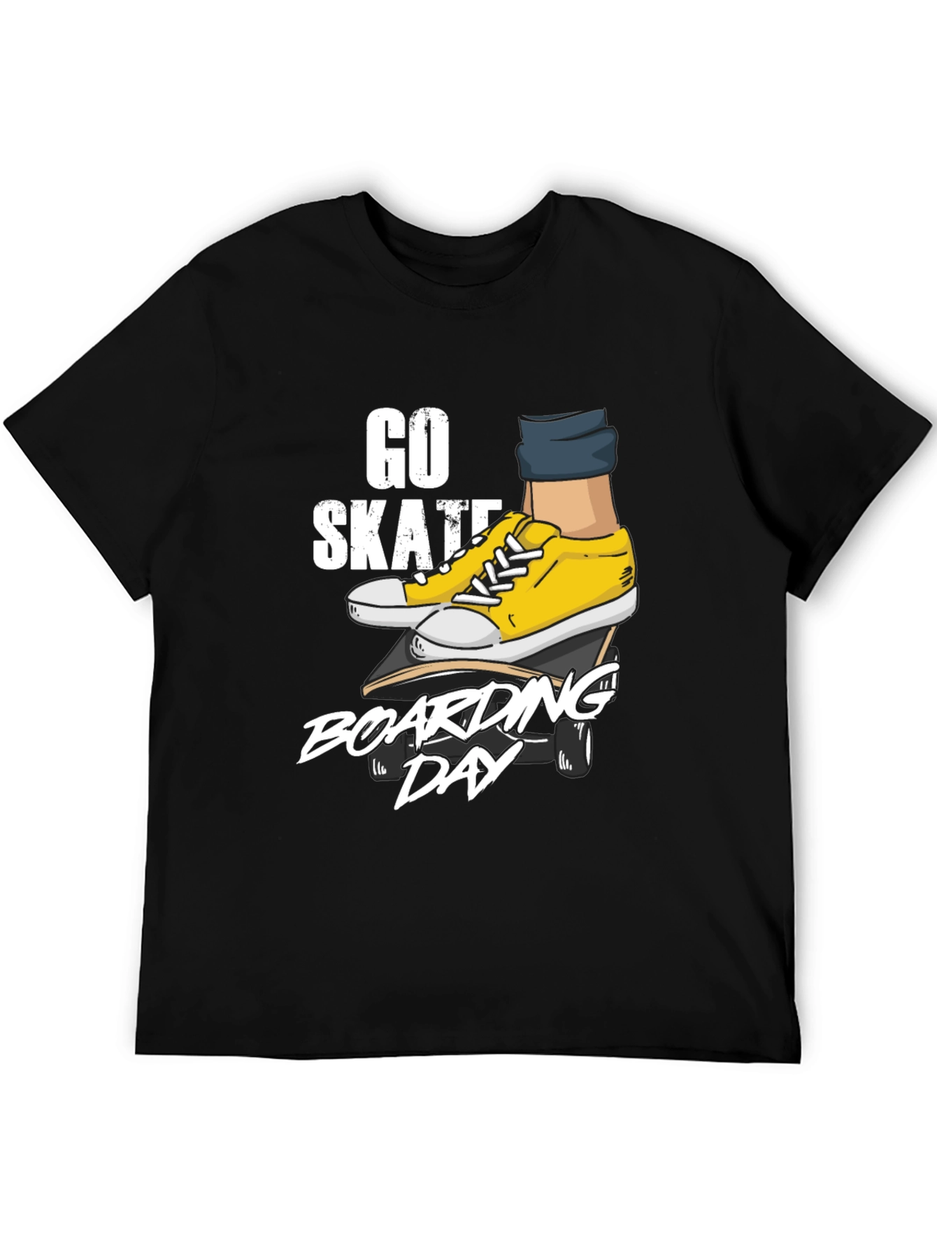 Go Skateboarding Day Graphic Tee - Black