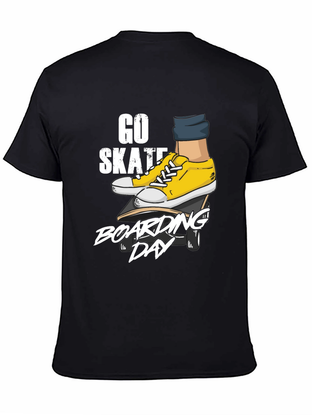 Go Skateboarding Day Graphic Tee - Black
