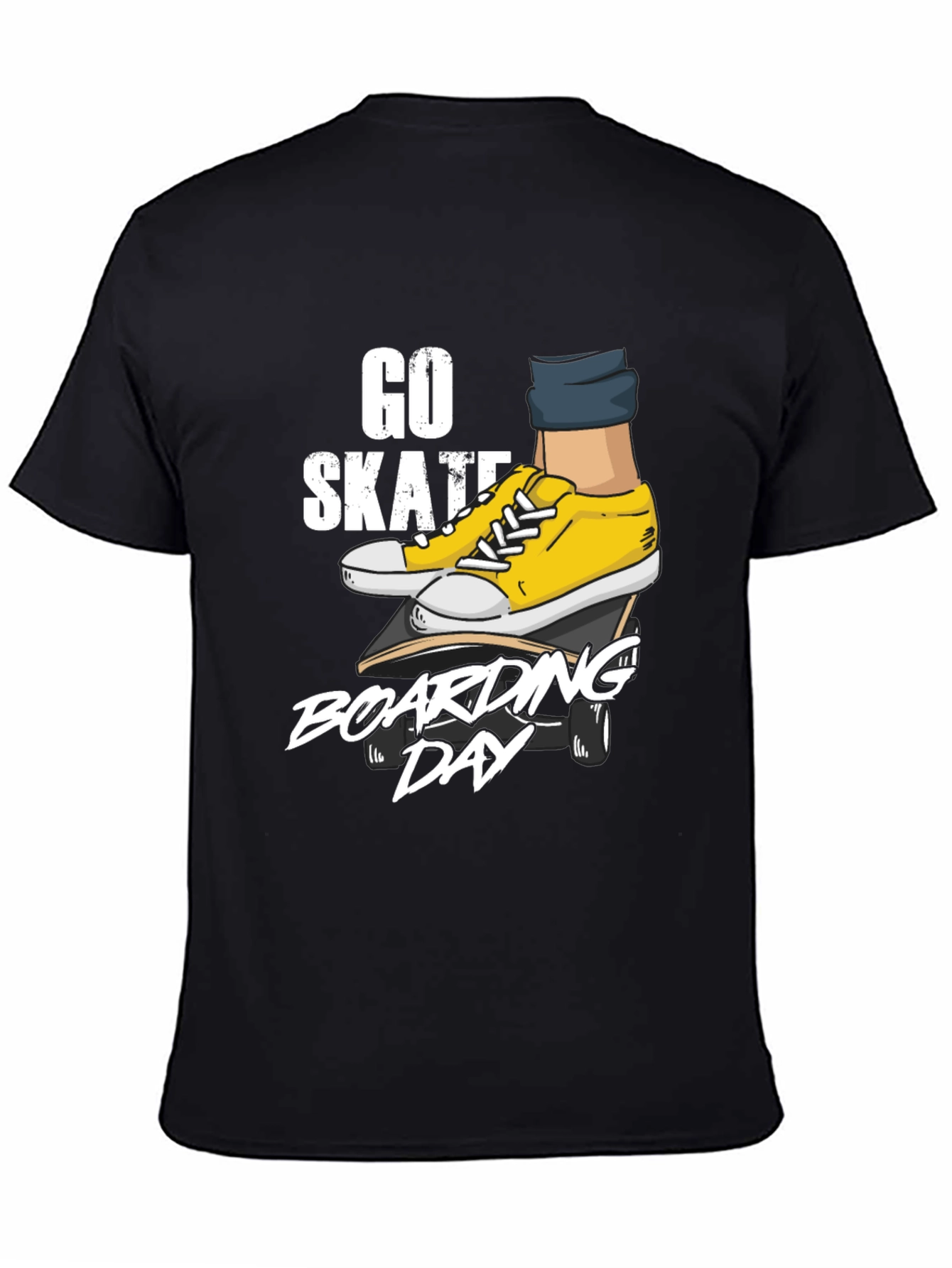 Go Skateboarding Day Graphic Tee - Black