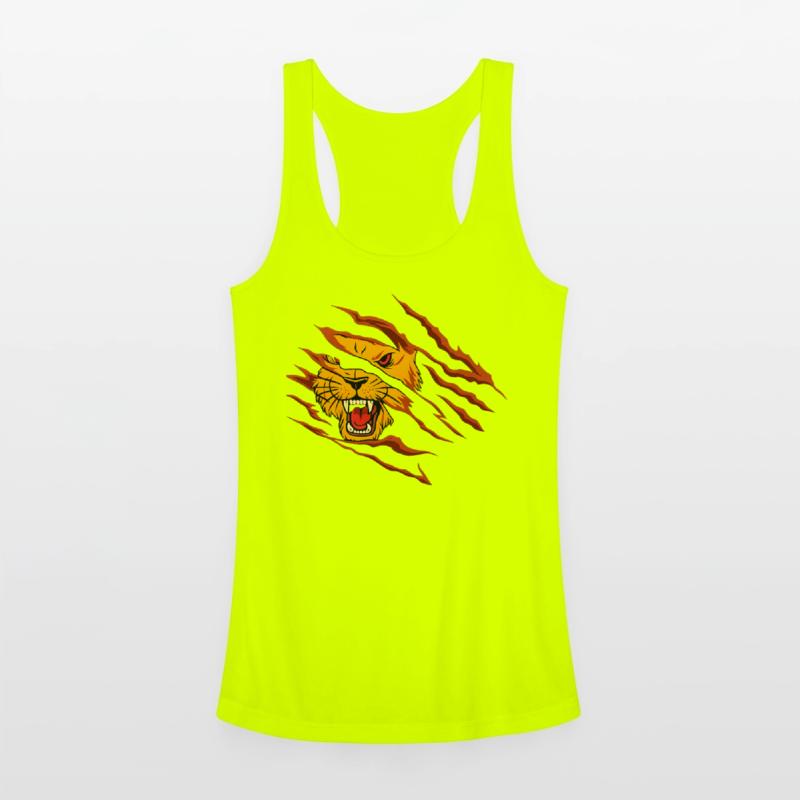Flame Torn Lion