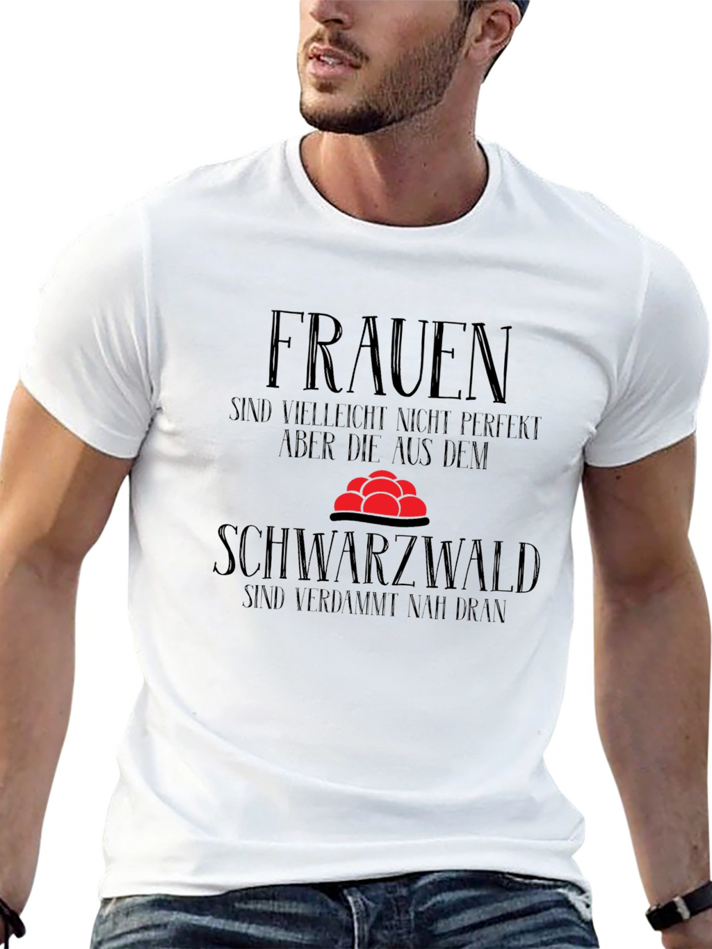 Funny Black Forest T-Shirt - Women Perfection Gift