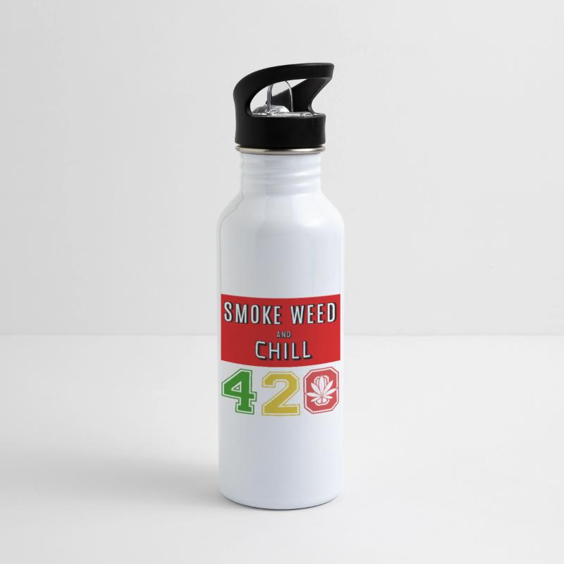Flip 420 Smoke & Chill Weed Marijuana Design