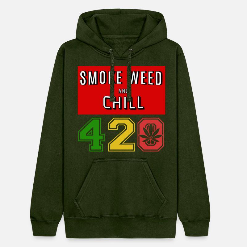 Flip 420 Smoke & Chill Weed Marijuana Design