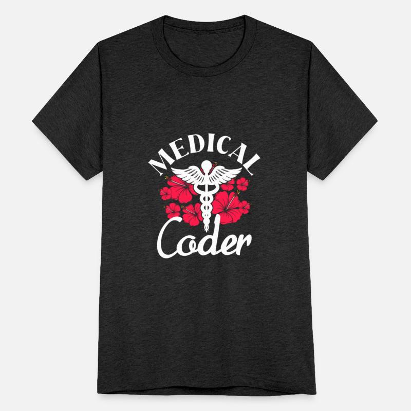 Floral Medical Symbol Medical Coder