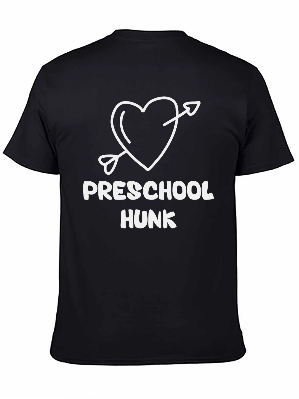 Preschool Hunk Graphic Tee - Funny Valentines Shirt
