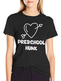 Preschool Hunk Graphic Tee - Funny Valentines Shirt
