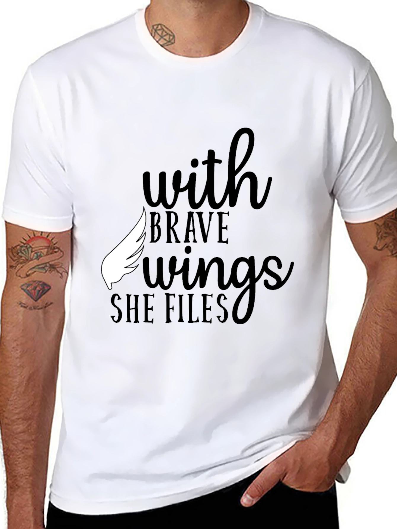 Brave Wings Graphic Tee