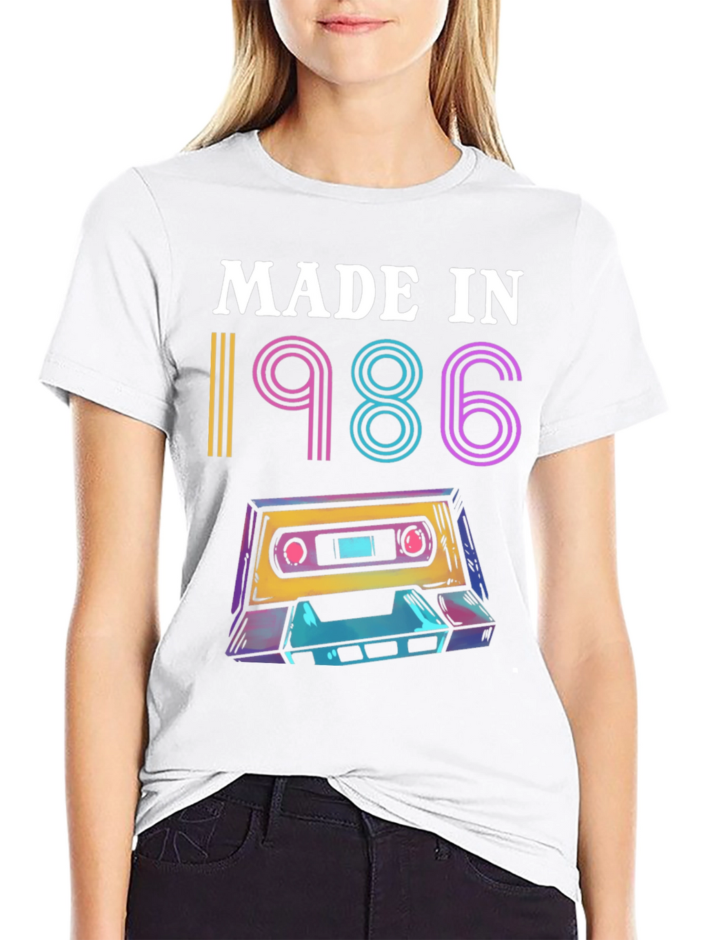 Retro 1986 Cassette Tape Graphic Tee