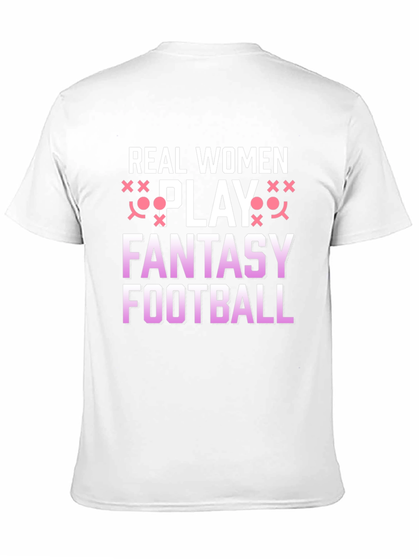 Real Women Play Fantasy Football Graphic Tee