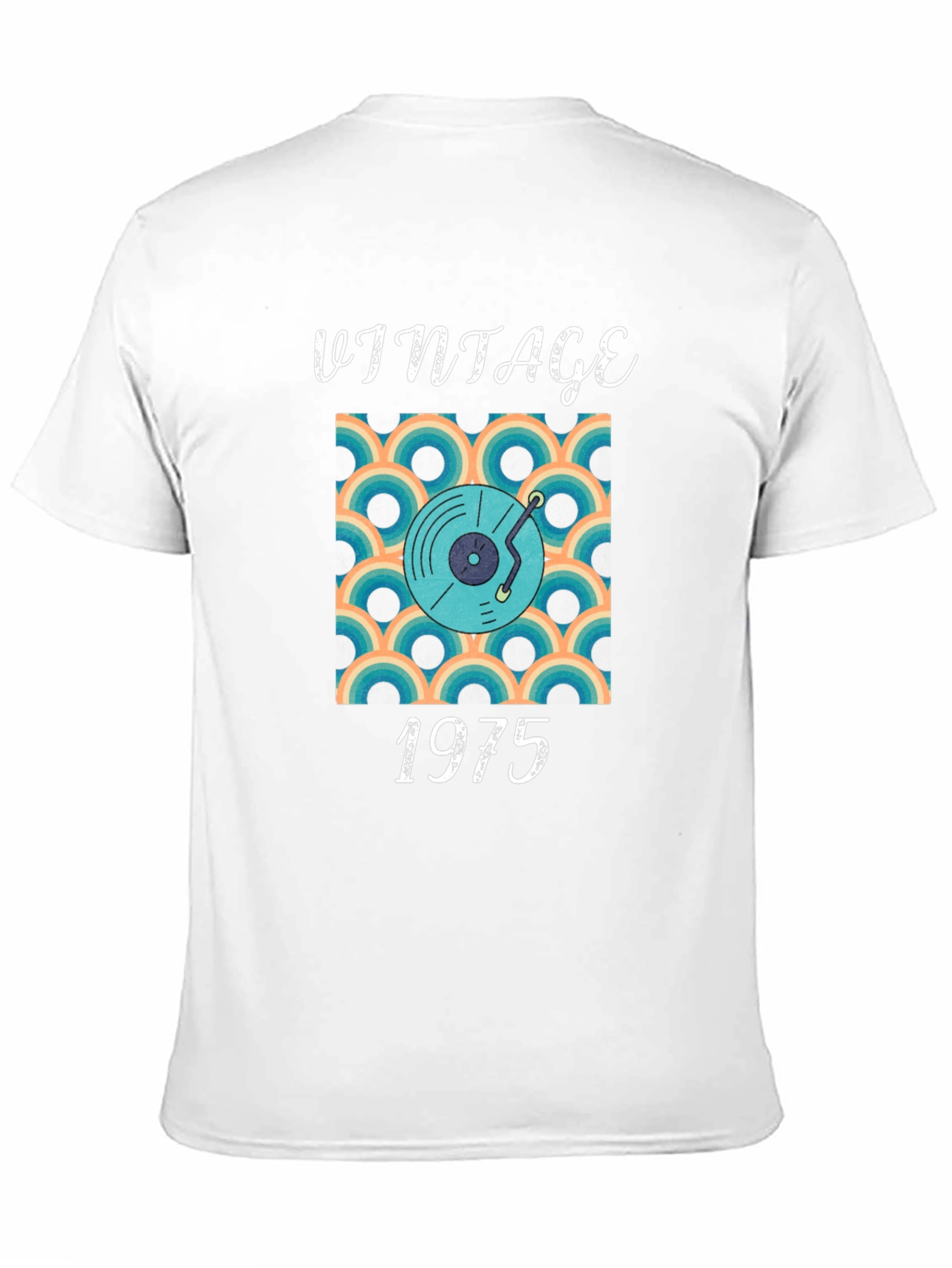 Vintage 1975 Record Player Graphic T-Shirt
