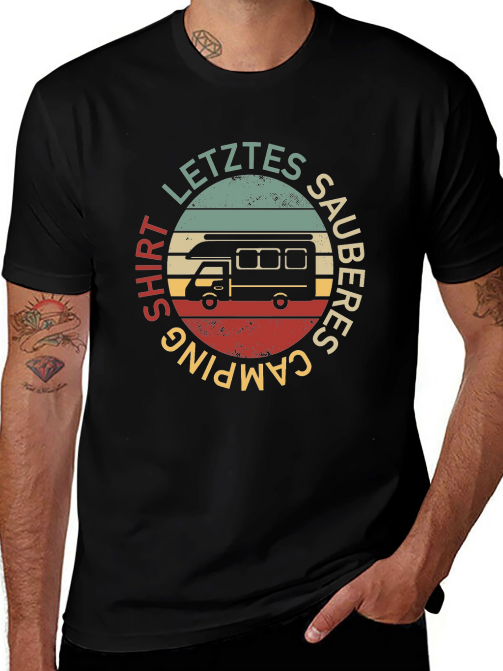 Last Camping Shirt Retro Tee