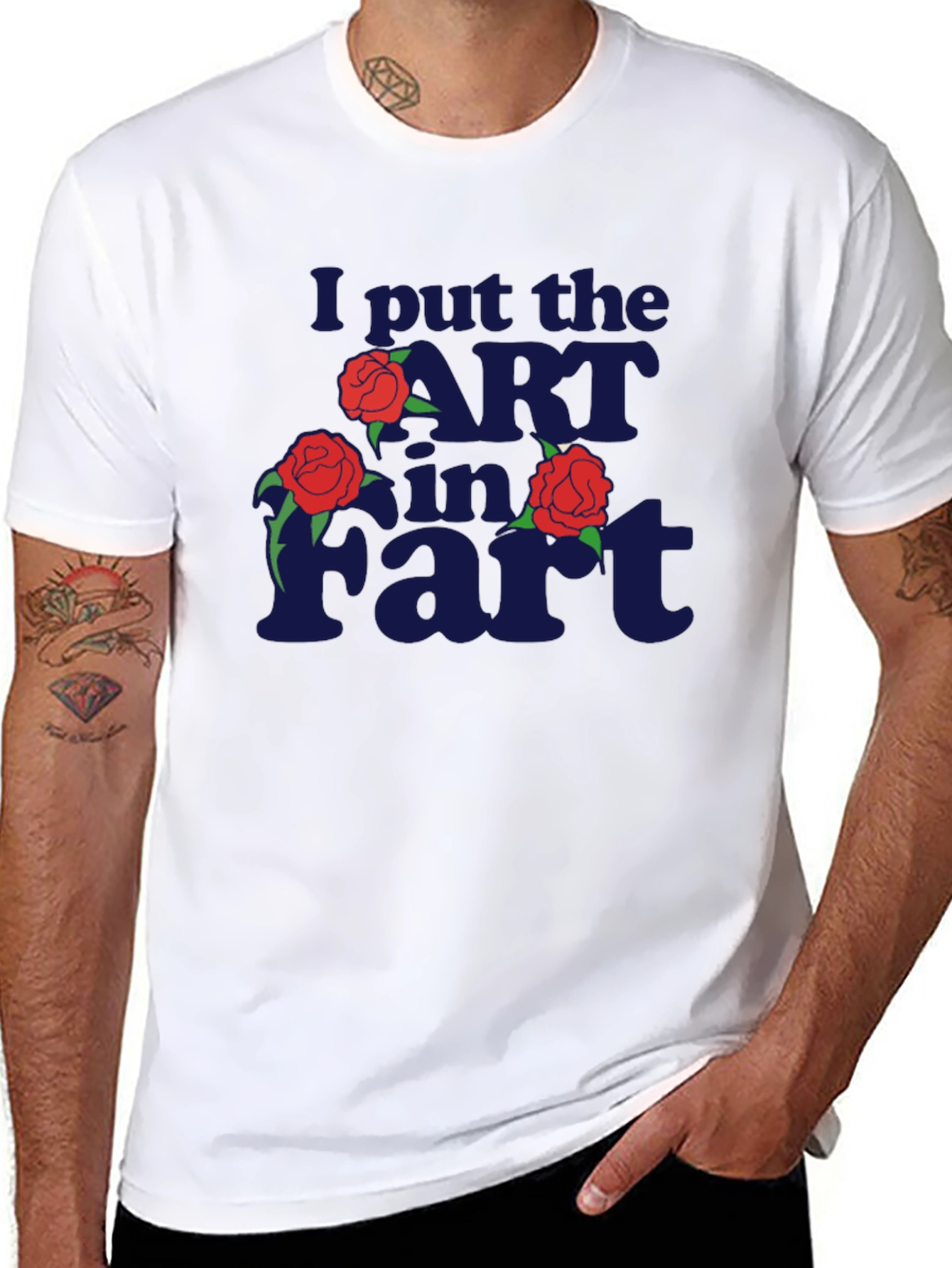 I Put the ART in FART Graphic Tee