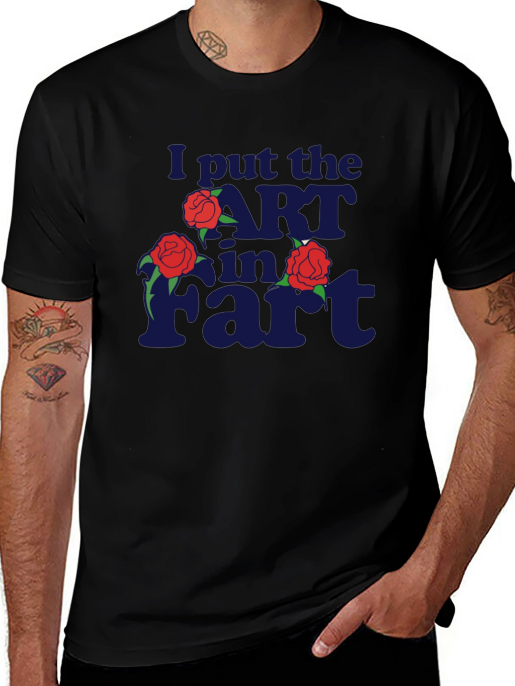 I Put the ART in FART Graphic Tee