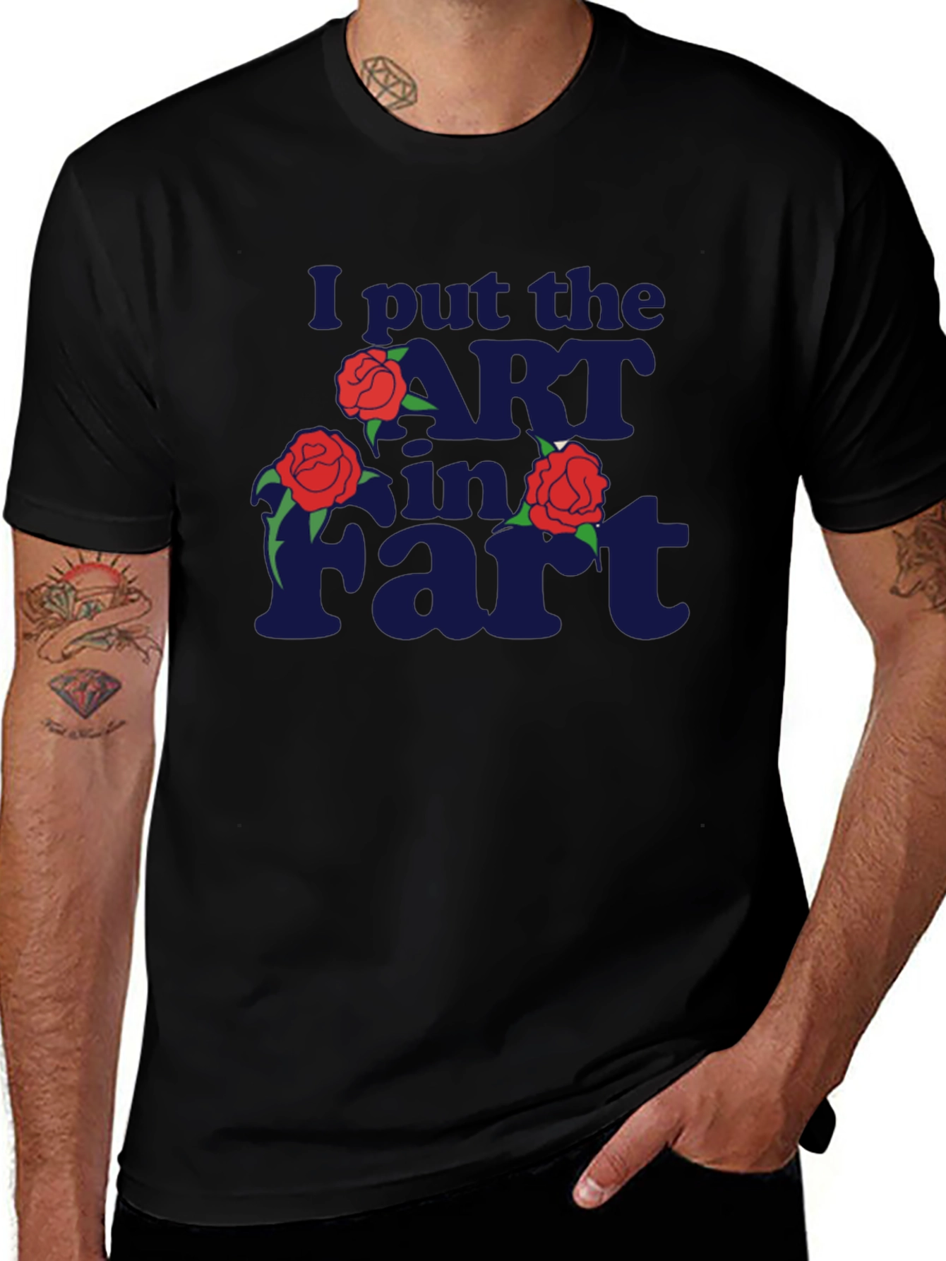 I Put the ART in FART Graphic Tee