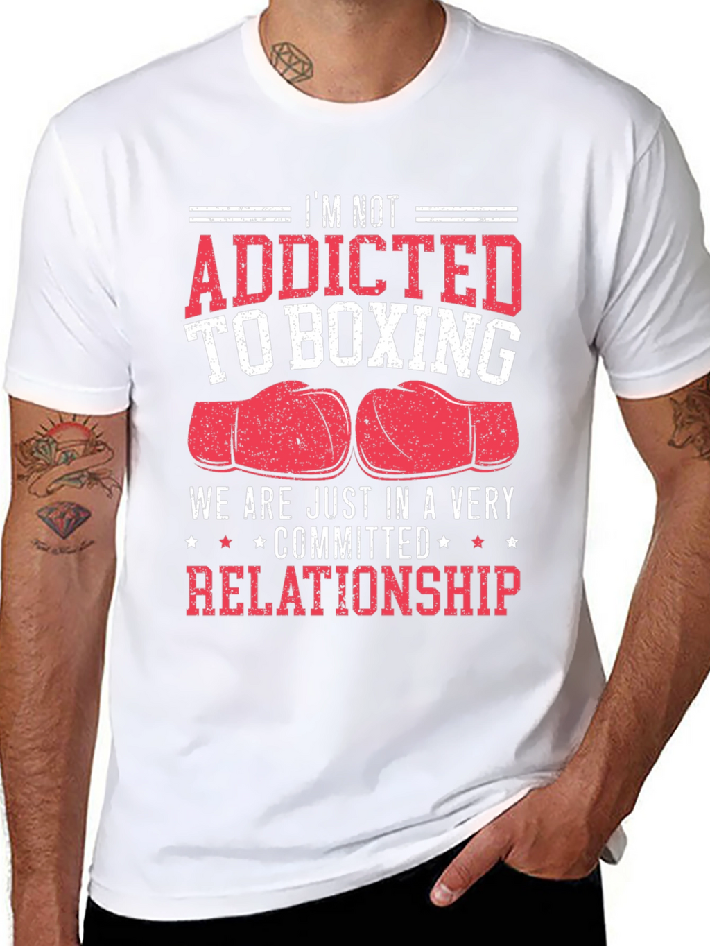 Boxing Addiction T-Shirt - Funny Boxer Tee