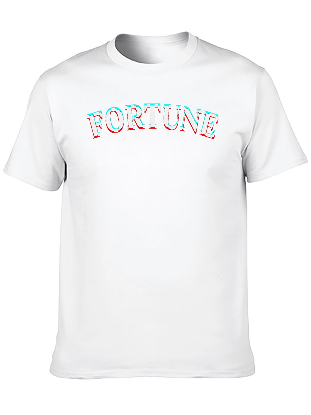 Fortune Graphic Tee - Trendy Black Cotton T-Shirt