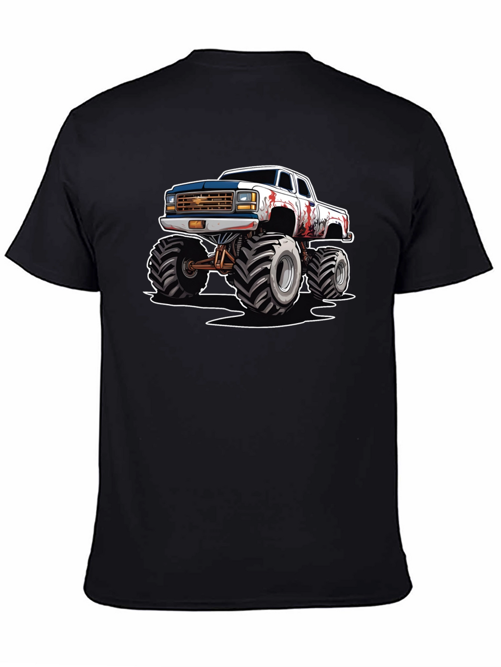 Monster Truck Graphic Tee - Cool Automotive Design