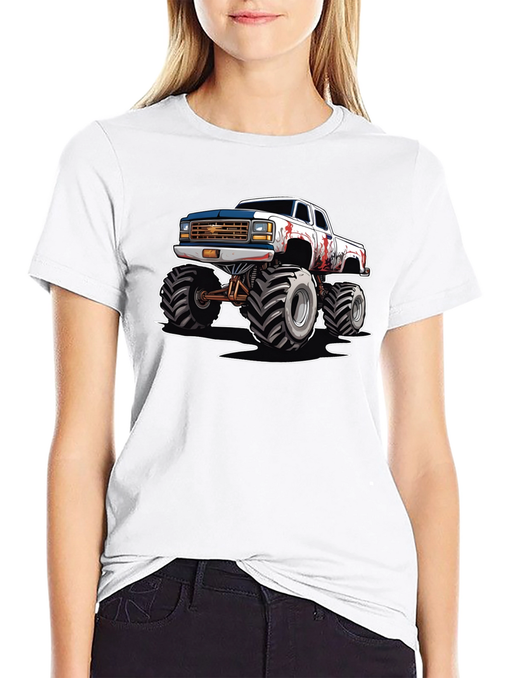 Monster Truck Graphic Tee - Cool Automotive Design