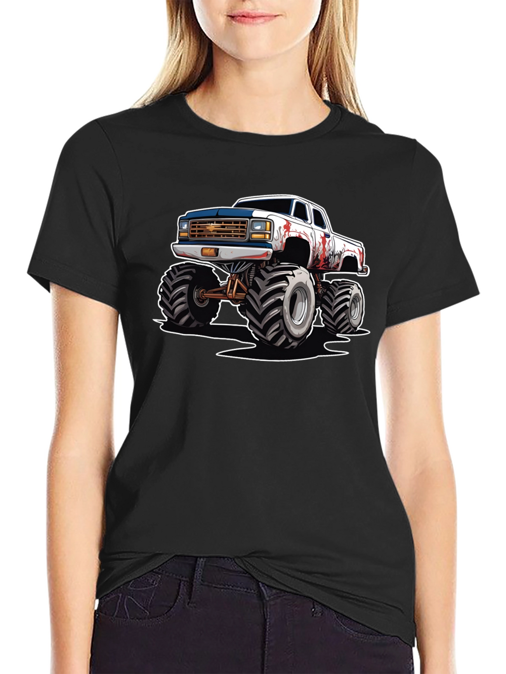 Monster Truck Graphic Tee - Cool Automotive Design