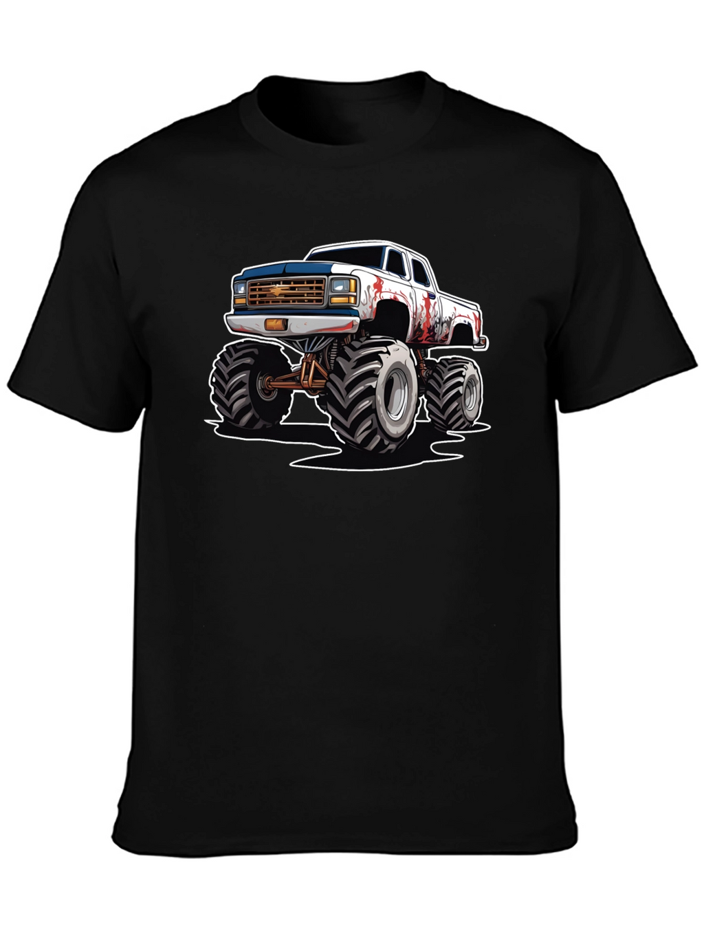 Monster Truck Graphic Tee - Cool Automotive Design
