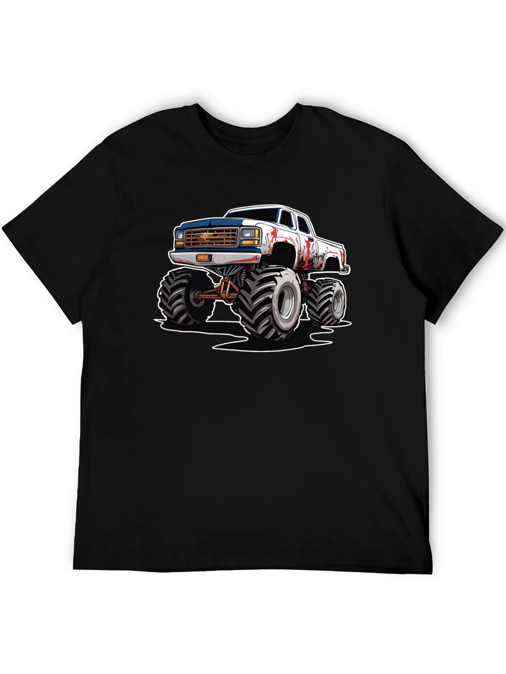Monster Truck Graphic Tee - Cool Automotive Design