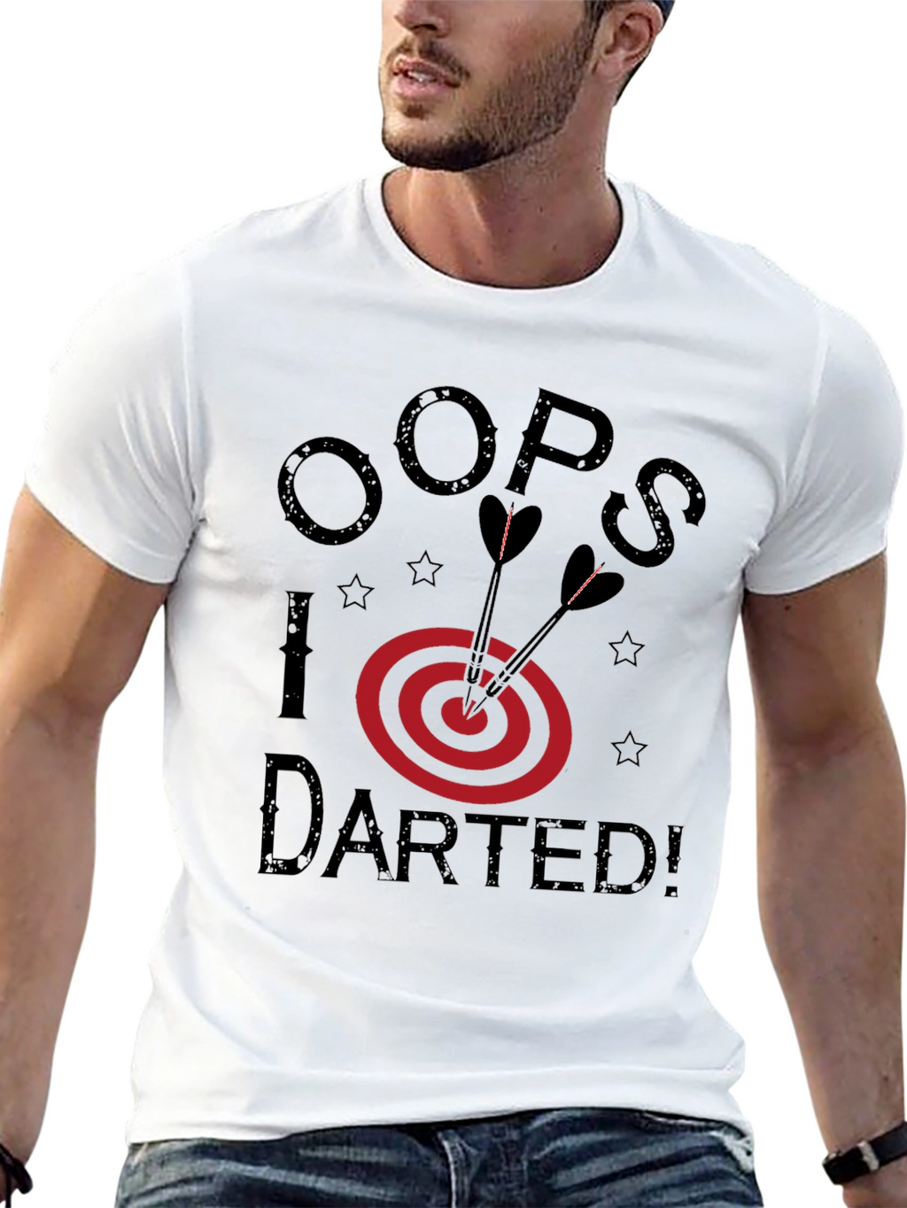 Oops I Darted! Novelty T-Shirt