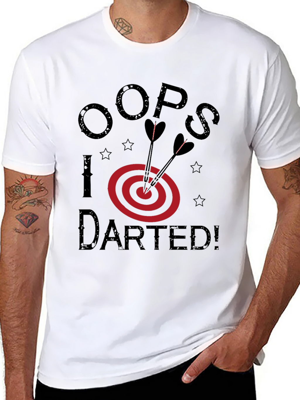 Oops I Darted! Novelty T-Shirt