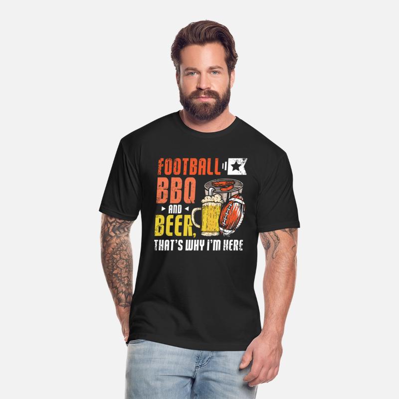 Football BBQ and Beer that's why I'm here tailgate