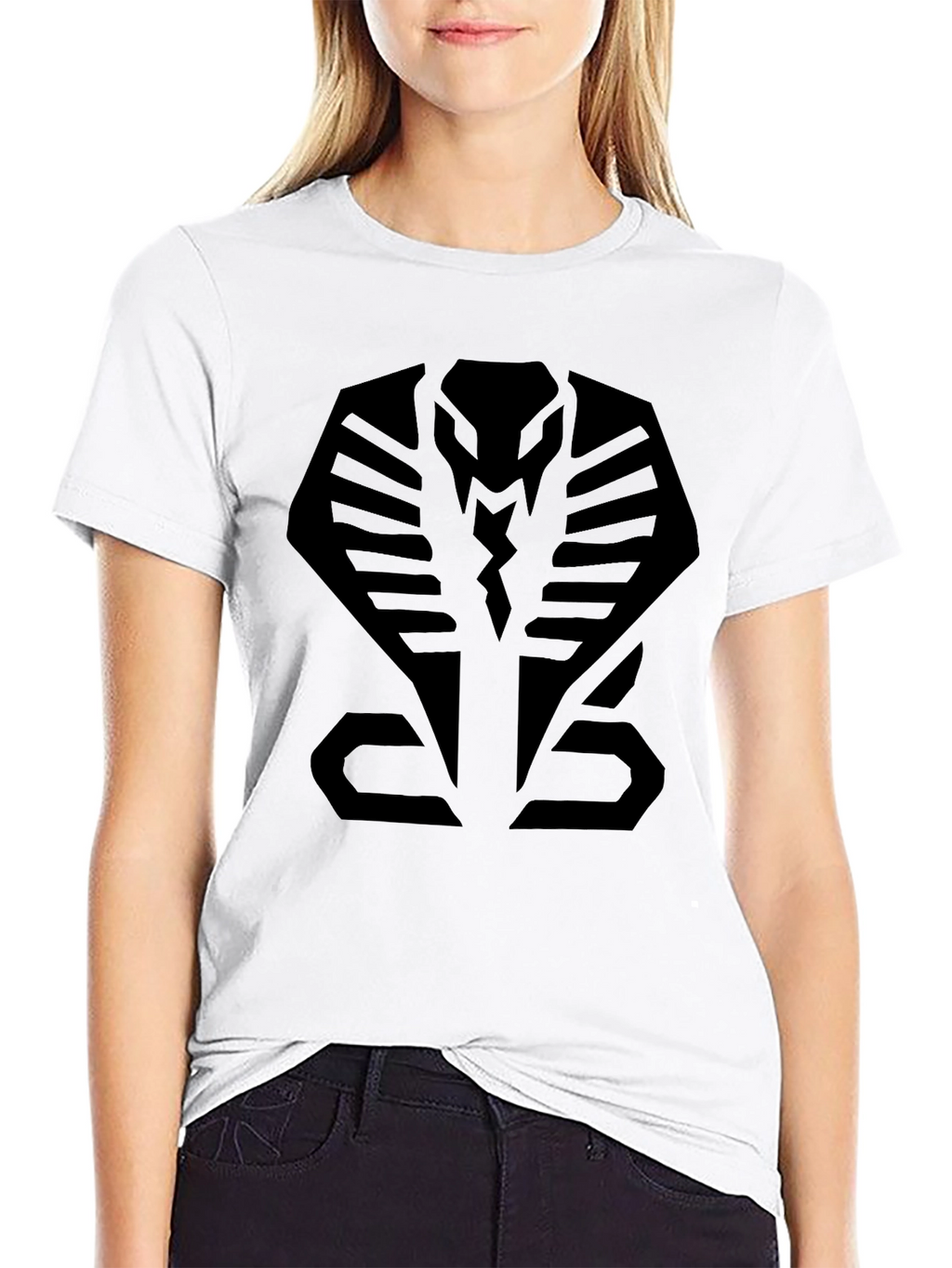Cobra Symbol Black T-Shirt - Graphic Tee