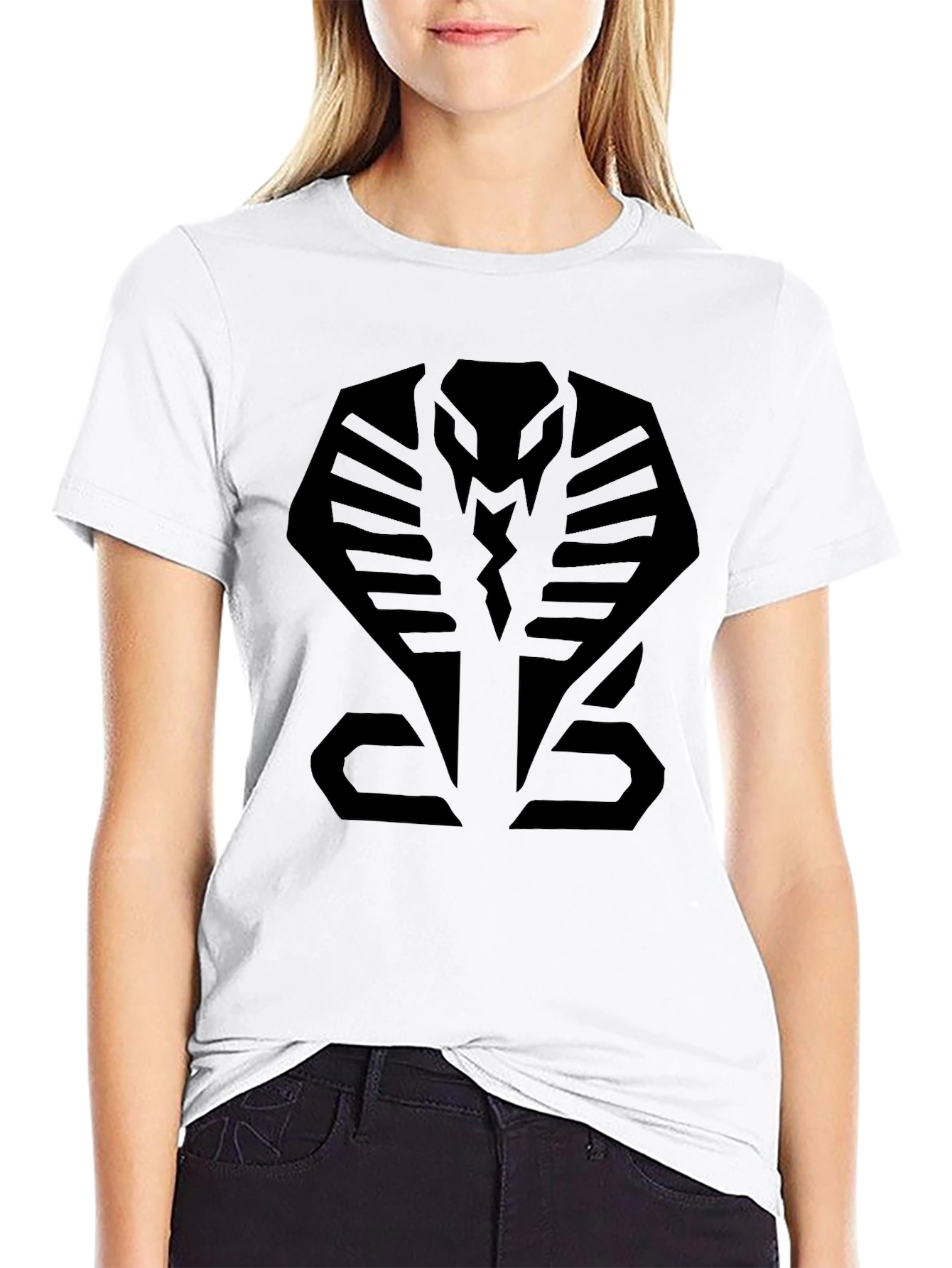 Cobra Symbol Black T-Shirt - Graphic Tee