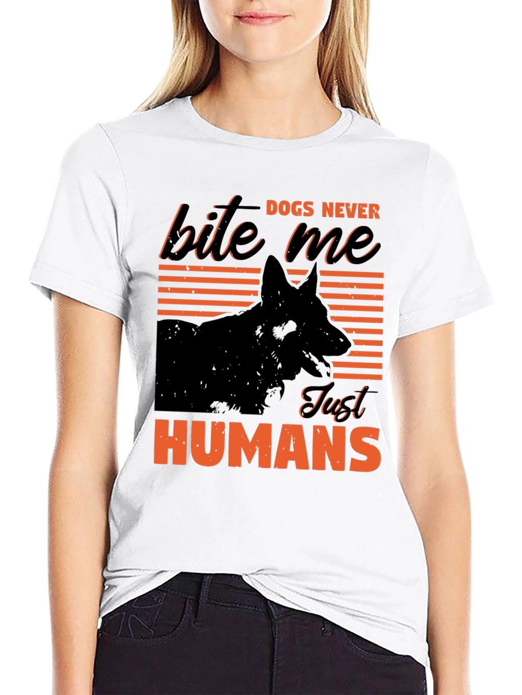 Dogs Never Bite Me T-Shirt