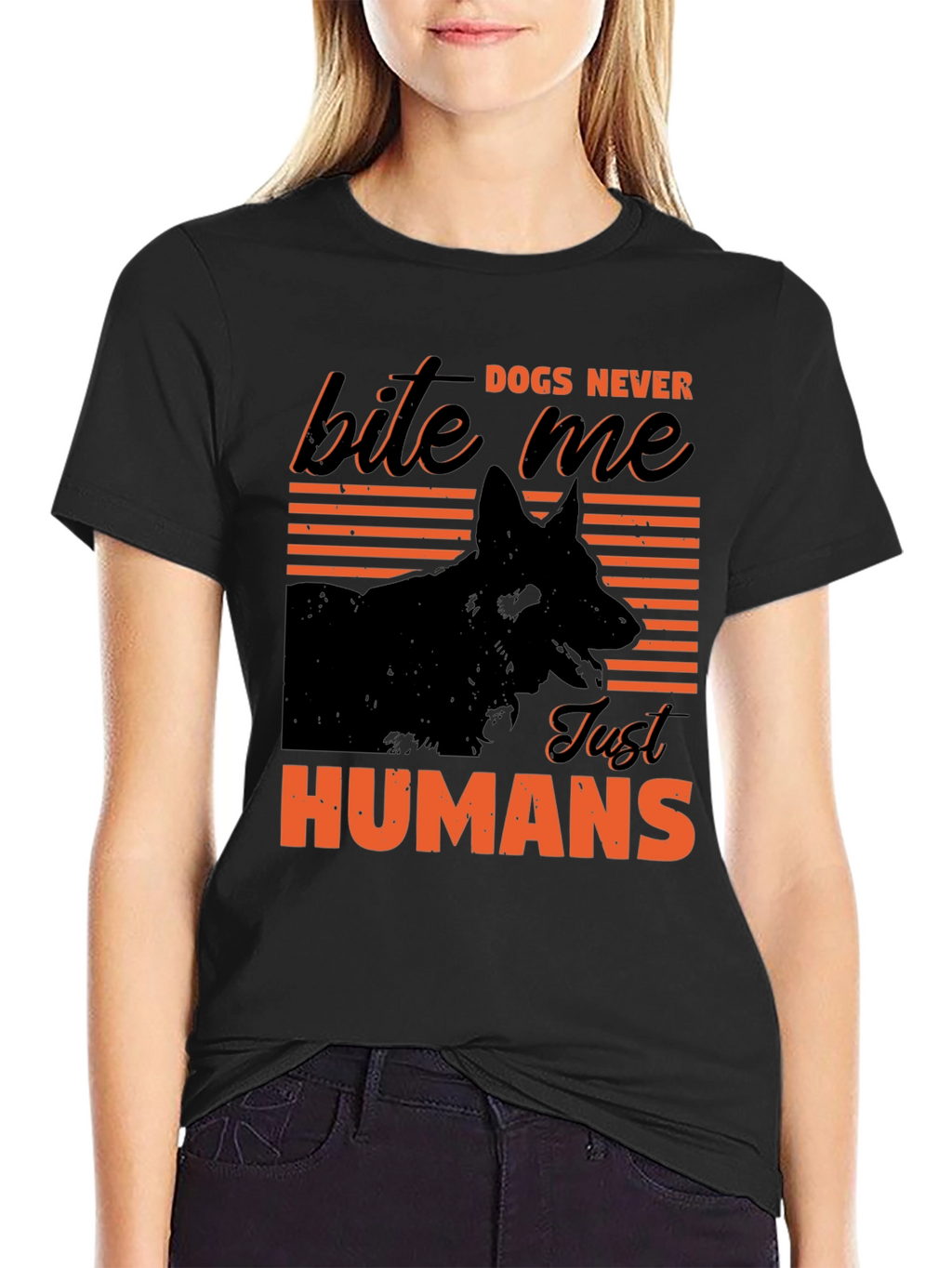 Dogs Never Bite Me T-Shirt
