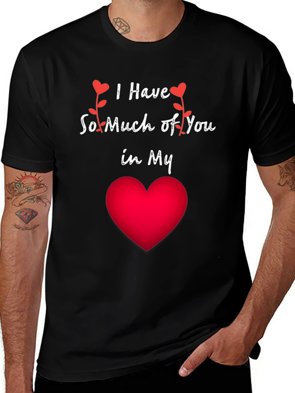 Romantic I Have So Much of You Heart T-Shirt