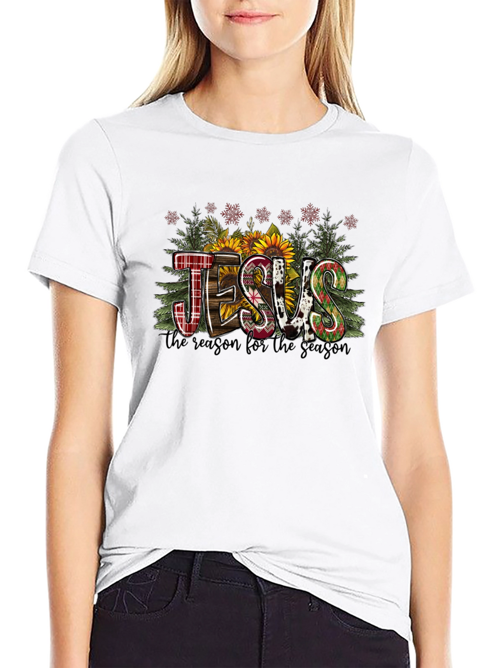 Jesus Reason for the Season Graphic Tee