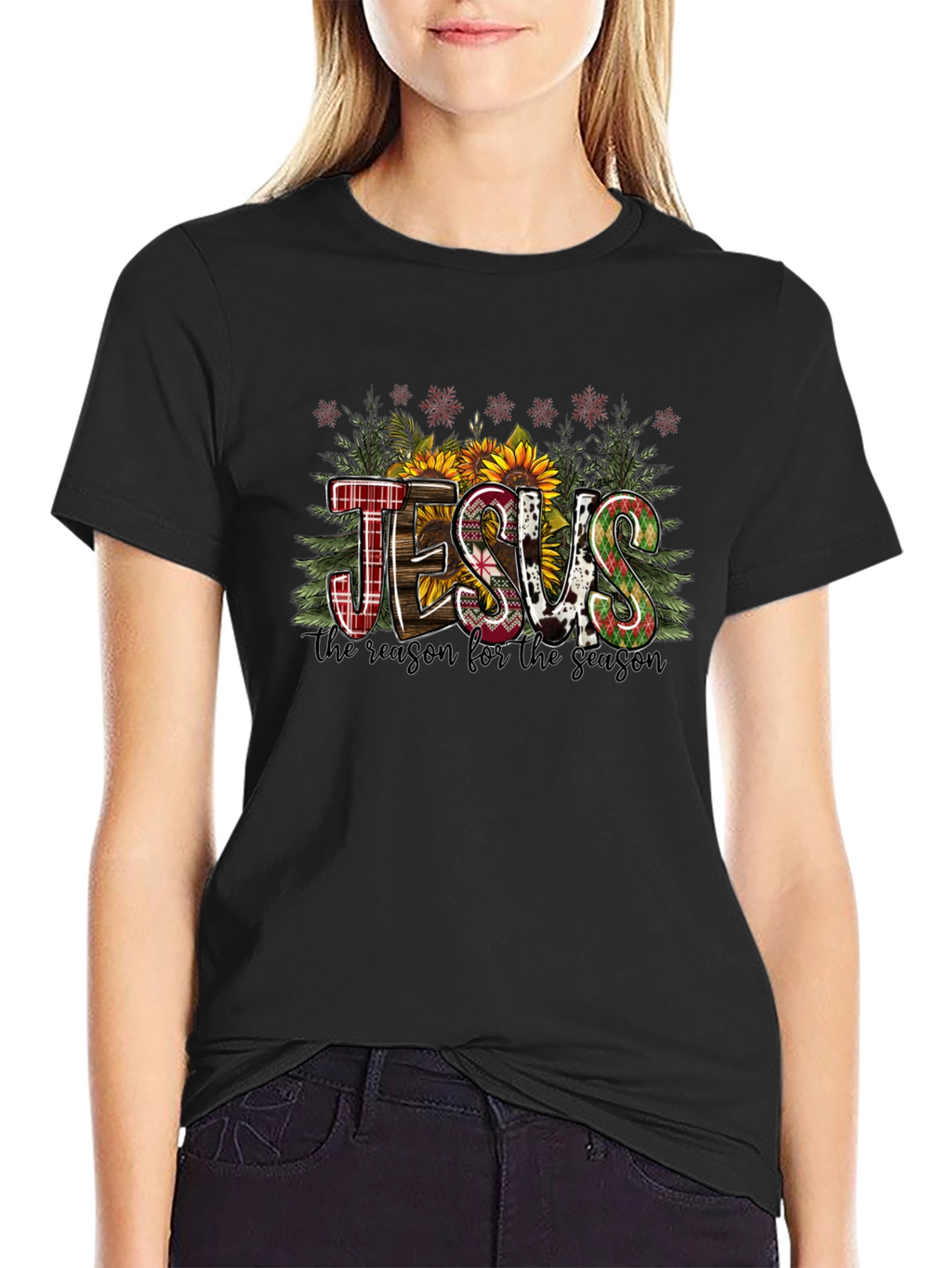 Jesus Reason for the Season Graphic Tee