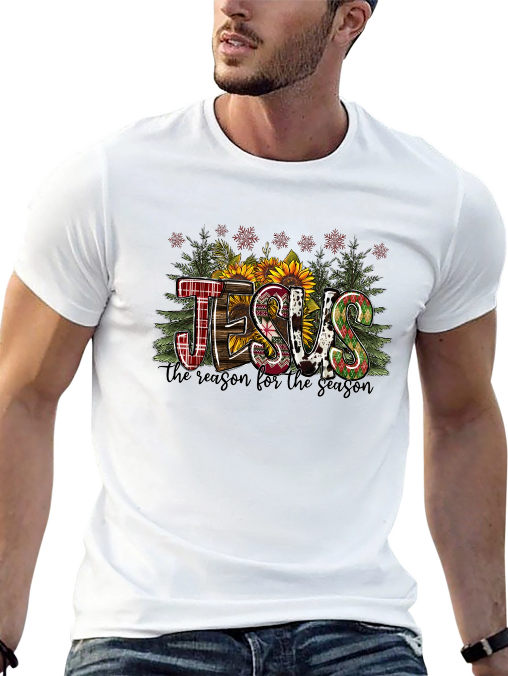 Jesus Reason for the Season Graphic Tee