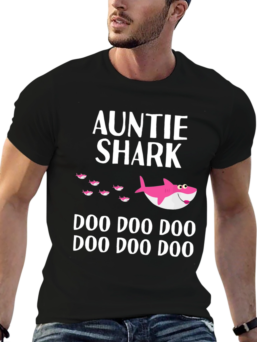 Auntie Shark Doo Doo Doo T-Shirt