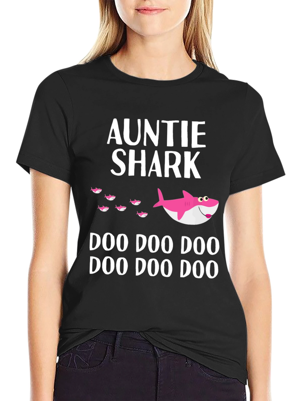 Auntie Shark Doo Doo Doo T-Shirt