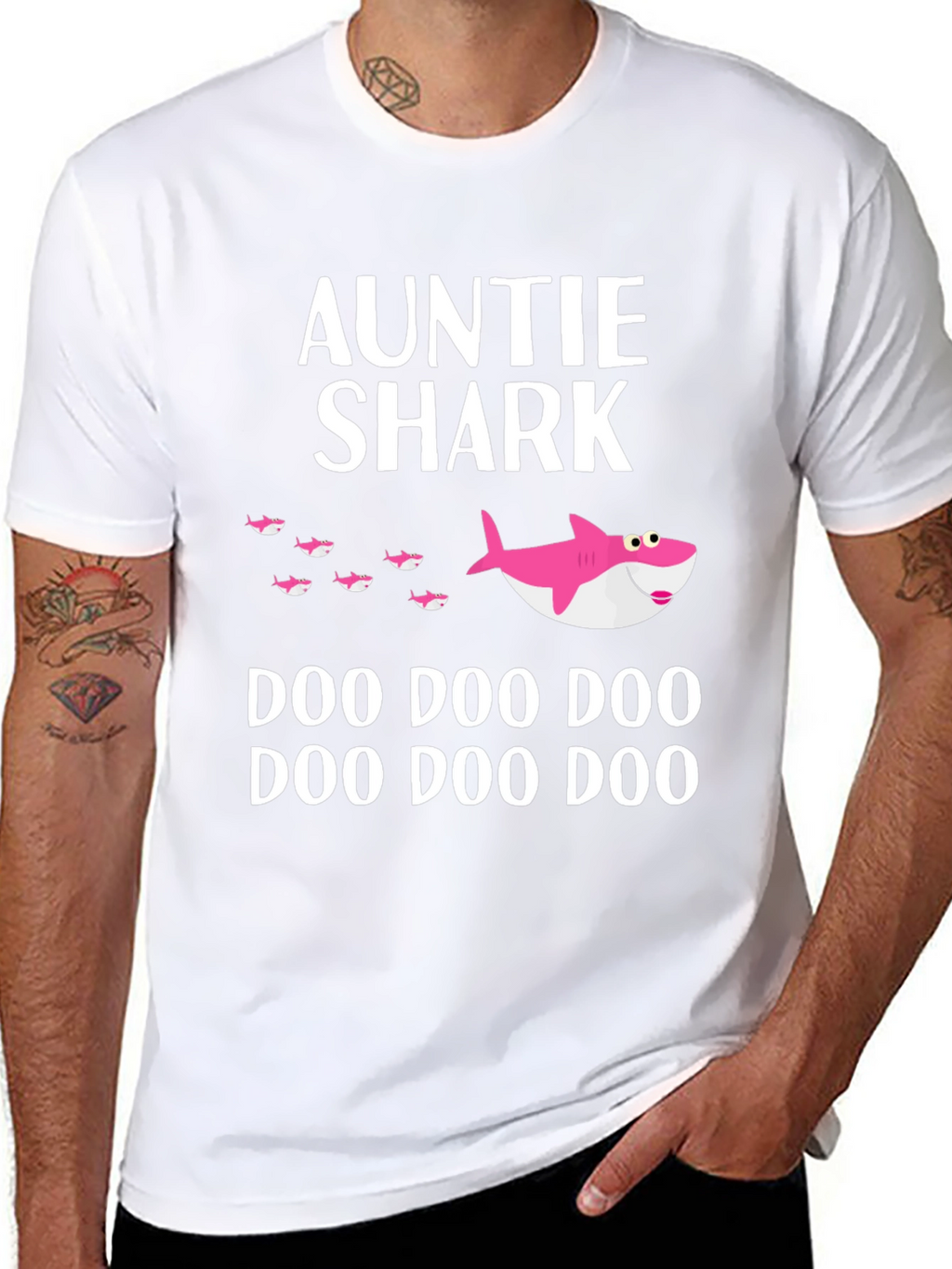Auntie Shark Doo Doo Doo T-Shirt