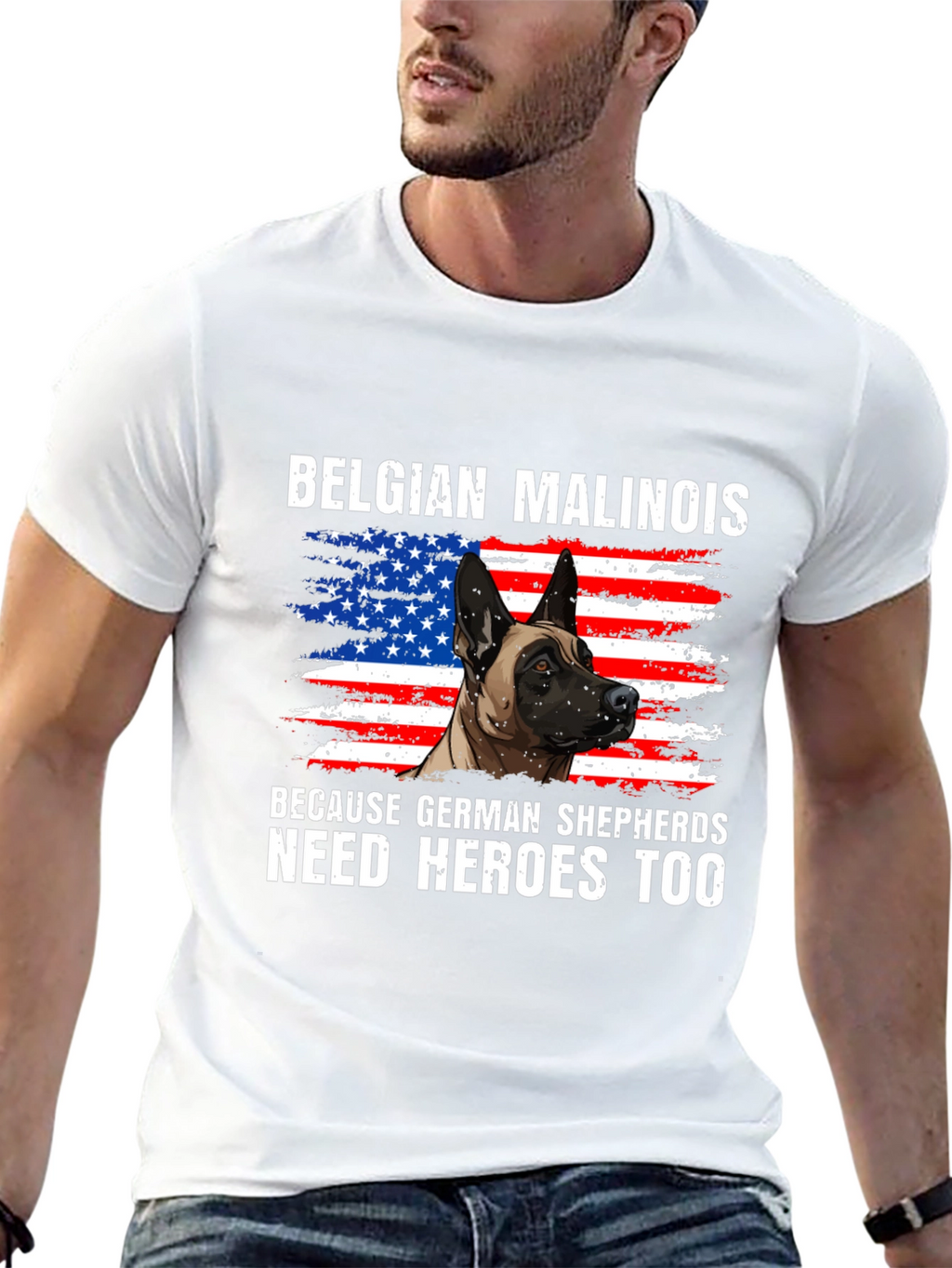 Belgian Malinois Hero T-Shirt