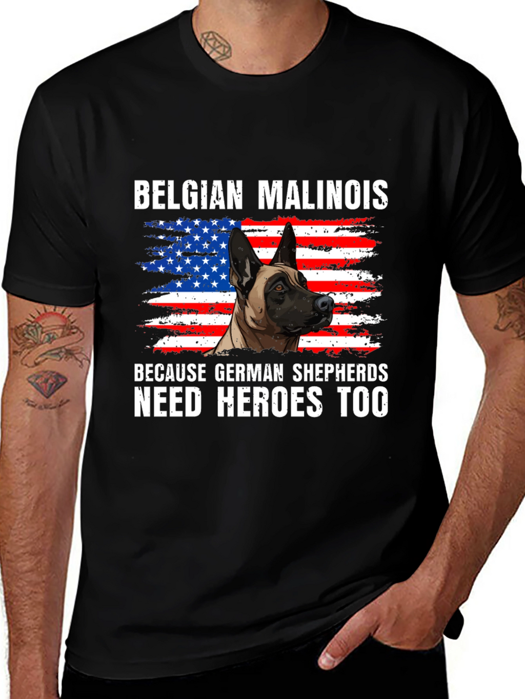 Belgian Malinois Hero T-Shirt