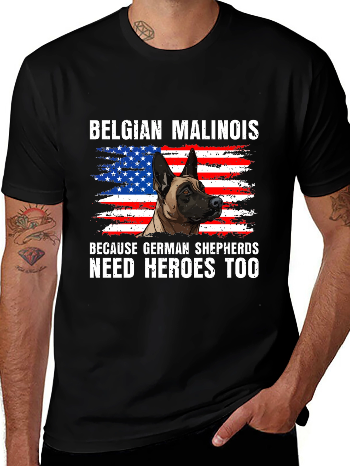 Belgian Malinois Hero T-Shirt